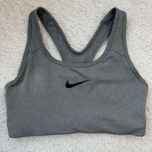 Nike Charcoal Sports Bra